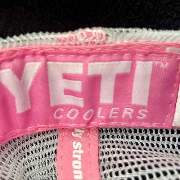 YETI Pink Trucker SnapBack Hat - Picture 5 of 8